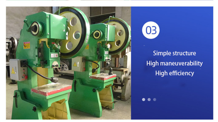 China Manufacturer Deep Throat Punching Machine/Hydraulic Punching Press  Machine J21 25ton - RAYMAX